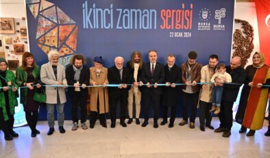 Bursa Büyükşehir Belediyesi’nin öncülüğünde İkinci Zaman Sergisi açıldı