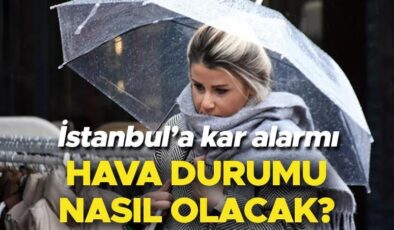 Son dakika hava durumu tahminlerini Meteoroloji il il yayınladı… Yoğun kar ve sağanak uyarısı! Bugün (12 Ocak) hava nasıl olacak? İstanbul’da yağmur var mı?