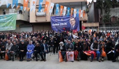 AK Parti Genel Başkan Yardımcısı Ömer Çelik: ‘AK Parti ve Cumhur İttifakı olarak dün neredeysek bugün de oradayız, yarın da orada olacağız’