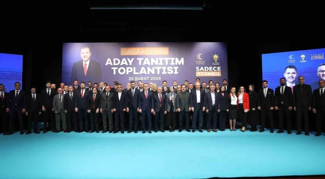 Başakşehir’de Cumhur İttifakı meclis üyesi adayları tanıtıldı