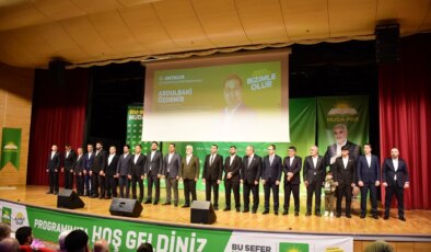 HÜDA PAR Genel Başkanı Zekeriya Yapıcıoğlu, Antalya’da 101 belediye başkan adayını açıkladı