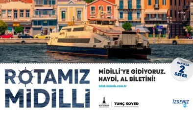 İzmir-Midilli Seferleri 3 Mayıs’ta Başlıyor