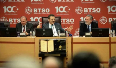 TOBB Başkanı Rifat Hisarcıklıoğlu, BTSO’nun Projelerini Takdir Etti