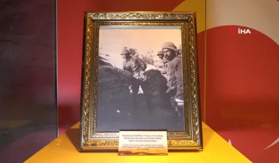 Atatürk’ün Çanakkale Cephesi’nde fotoğrafını çeken makine, müzede sergileniyor