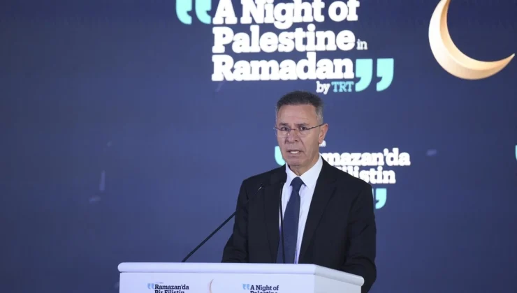 TRT “Ramazanda Bir Filistin Gecesi” etkinliği düzenledi