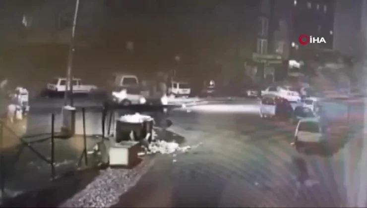 İstanbul’da silahlı saldırı kamerada: Sevgilisini rahatsız eden kişiye kurşun yağdırdı
