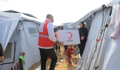 Türkiye, Gazze’ye 40 bin ton insani yardım malzemesi gönderdi