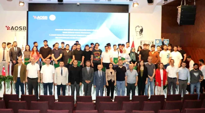 Adana Organize Sanayi Bölgesi’nde Öğrenci Projeleri Yarışması Düzenlendi