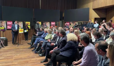 İmamoğlu Avrupa Sosyalist Partisi özel oturumuna katıldı