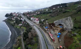Trabzon’da Güney Çevre Yolu çalışmaları sürüyor